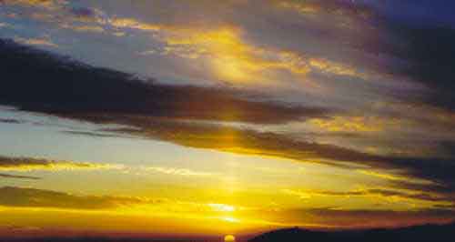 Coucher de Soleil sur Arequipa