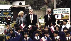 Eric Focke Ambassadeur de Belgique et M. & Mme Croquet