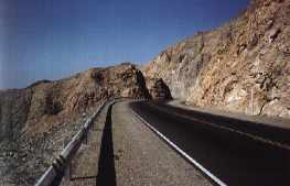 route entre Lima et Nasca Panaméricaine Sud